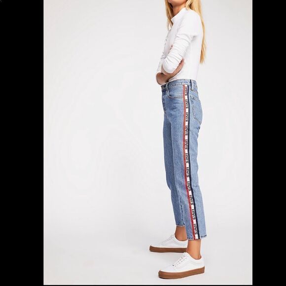 Levi's 501 Cropped Skinny Jeans Spectator Sport - Picture 3 of 15